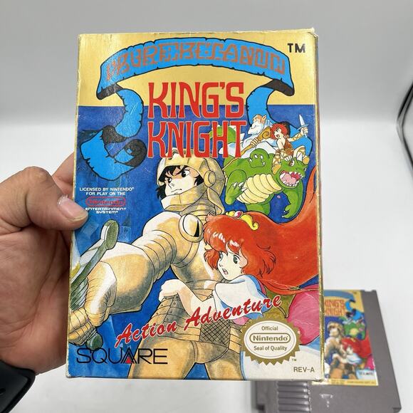 King's Knight - Nintendo NES - With Box - Very Good - Picture 9 of 16